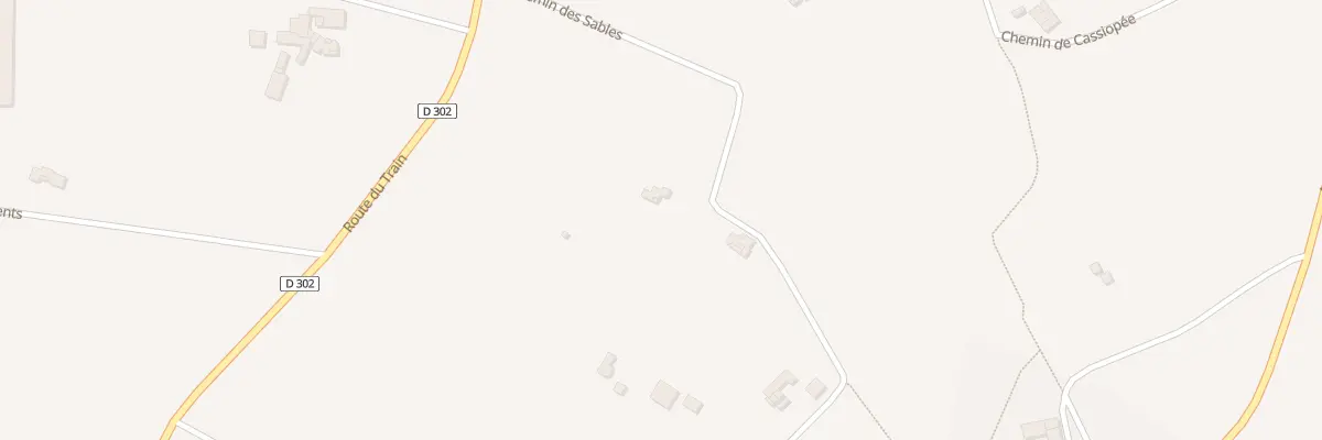 Plan du 302 Che des Sables à Marches
