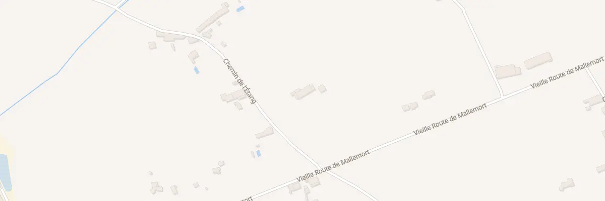 Plan du 585 Che de l’Etang à Sénas