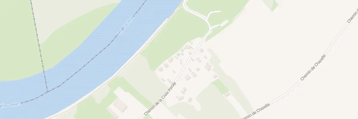 Plan du 15 Cr Dit de la Croix Ponay à Charnay-lès-Chalon