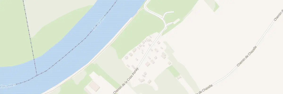 Plan du 17 Cr Dit de la Croix Ponay à Charnay-lès-Chalon