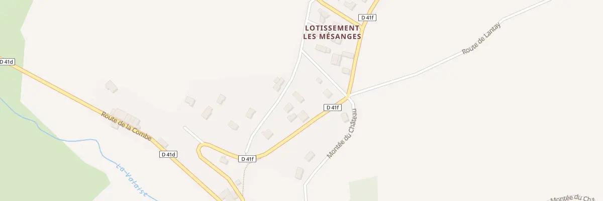 Plan du 393 Rte de Saint Jean de Bournay à Villeneuve-de-Marc