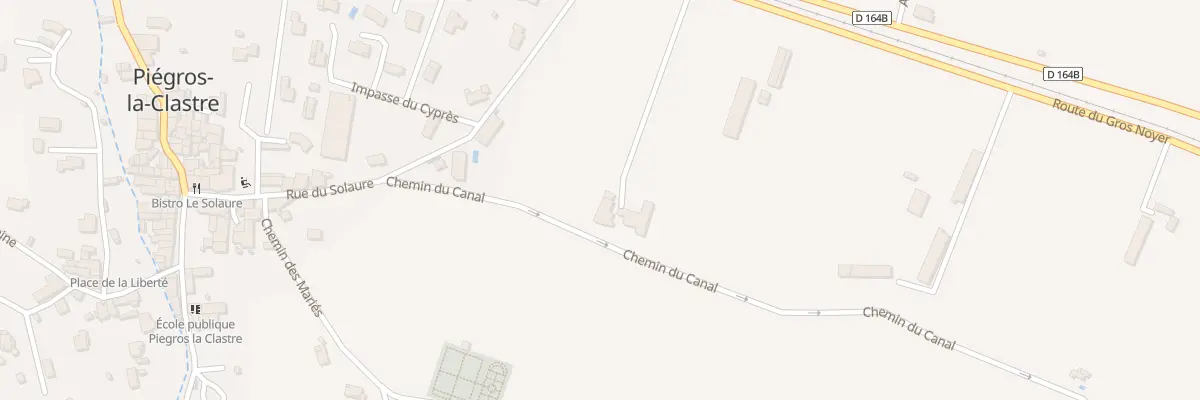 Plan du 5072 Gros-Noyer à Piégros-la-Clastre