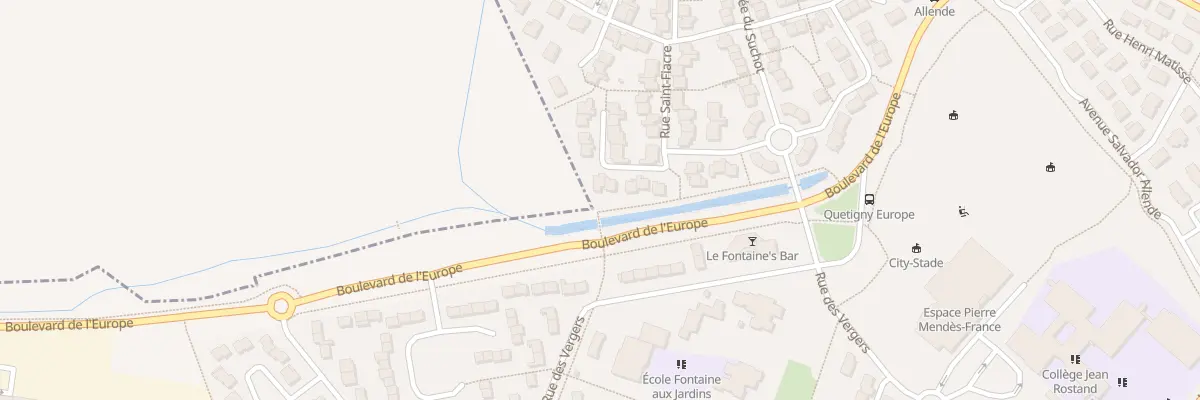 Plan du 17 Rue Saint Fiacre à Quetigny