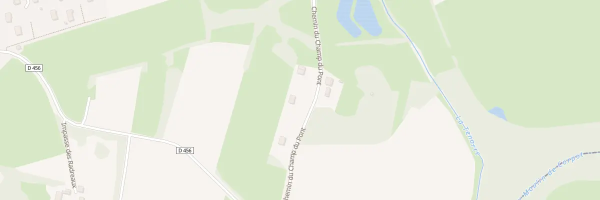 Plan du 12 Che du Champ du Pont à Lessard-en-Bresse