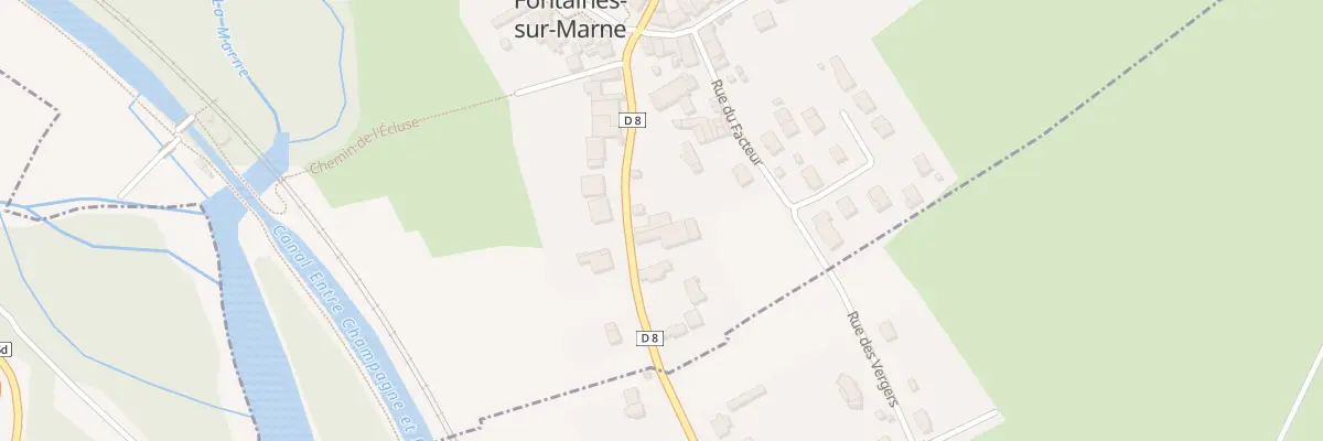 Plan du 12 Rue de l’Eglise à Fontaines-sur-Marne