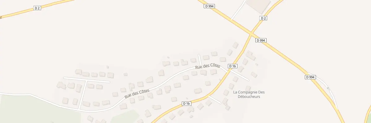 Plan du 8 Rue des Côtes à Val-d’Ornain