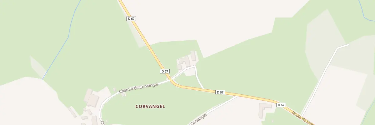 Plan du 1450 Rte de Montrevel à Saint-Martin-le-Châtel
