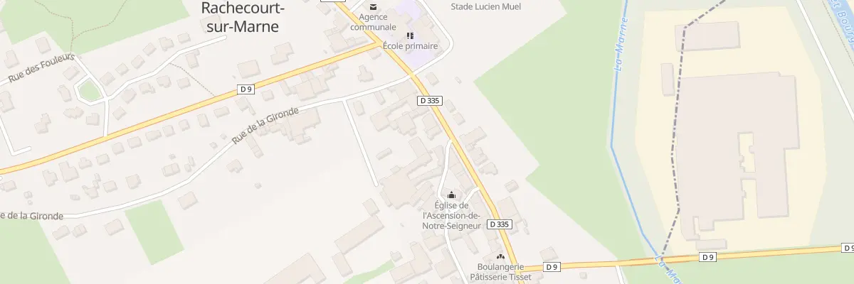 Plan du 2 Rue de Breuil à Rachecourt-sur-Marne