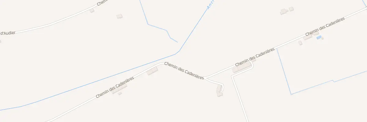 Plan du 5001 Che des Cadenieres à Lamanon