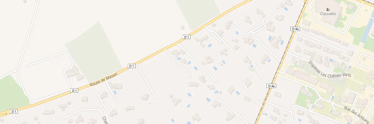 Plan du 4268A Rte de Mazan à Pernes-les-Fontaines