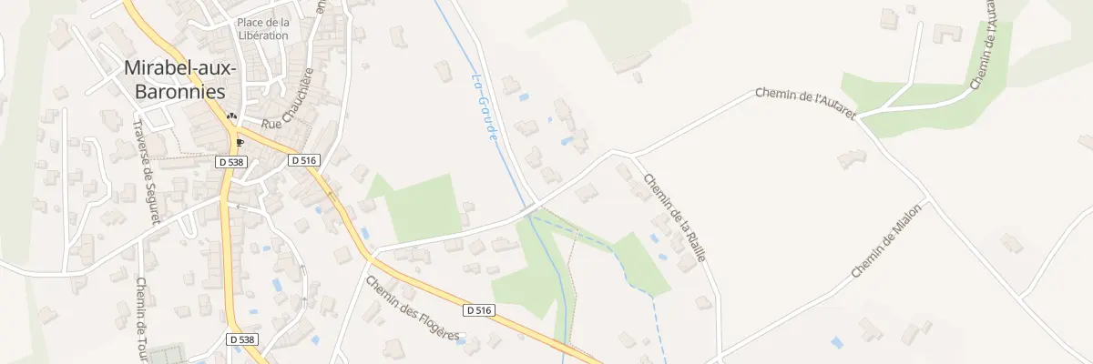 Plan du 5663 Franconne à Mirabel-aux-Baronnies