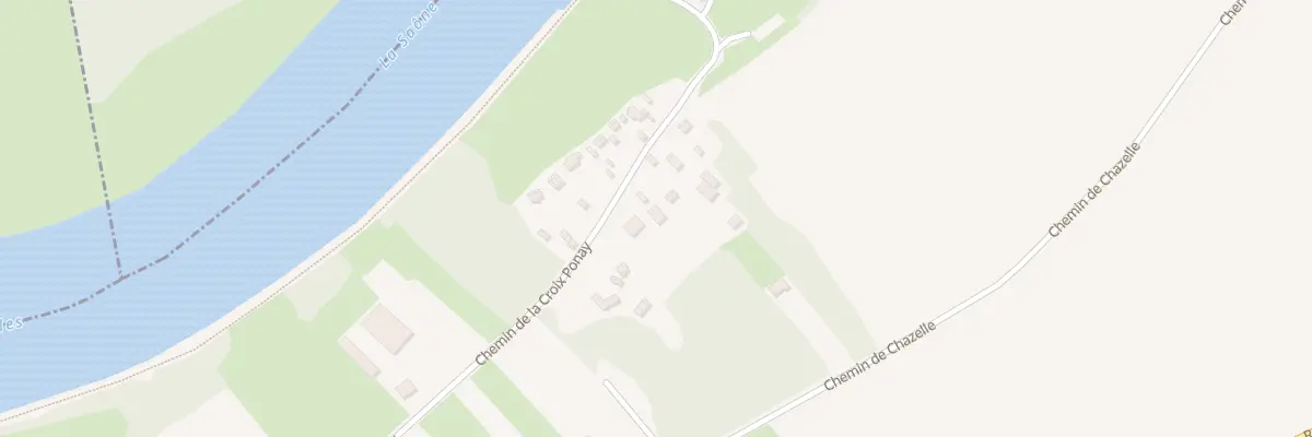 Plan du 16 Cr Dit de la Croix Ponay à Charnay-lès-Chalon