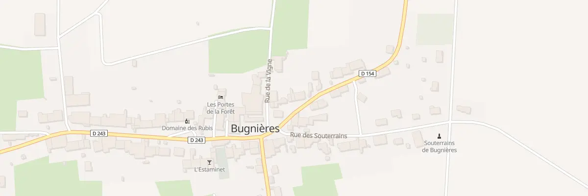 Plan du 5B Rue du Fays à Bugnières