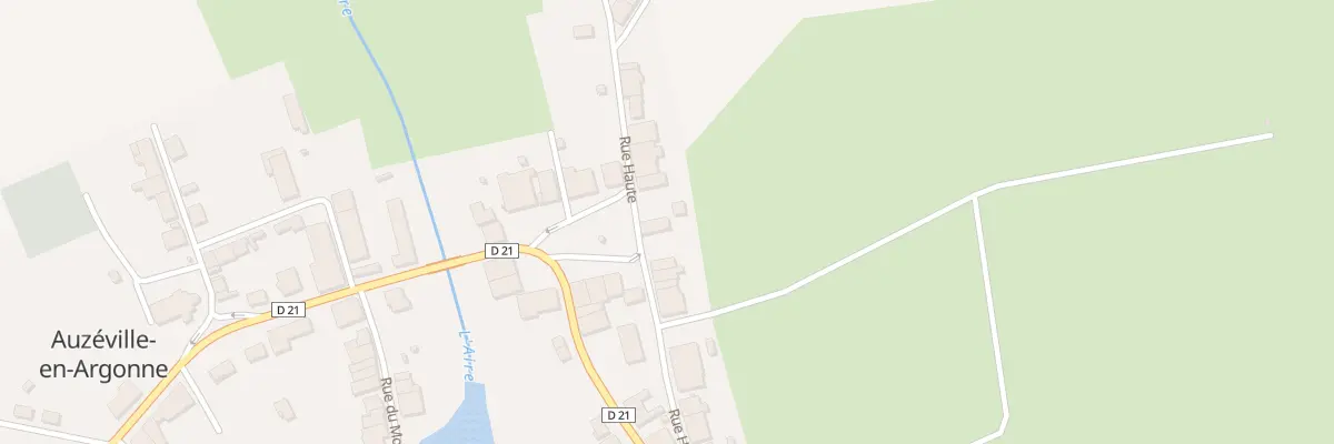 Plan du 13 Rue Haute à Clermont-en-Argonne
