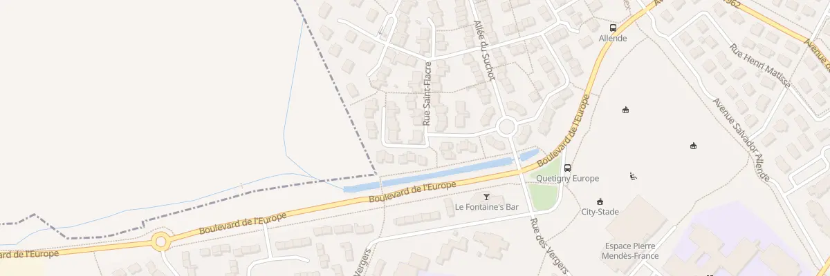 Plan du 35 Rue Saint Fiacre à Quetigny