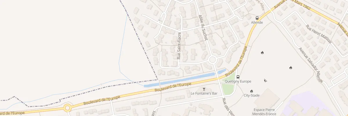 Plan du 37 Rue Saint Fiacre à Quetigny