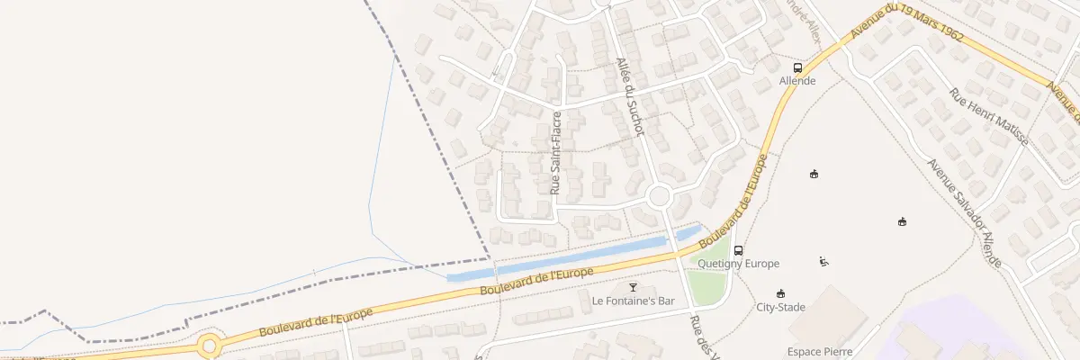 Plan du 39 Rue Saint Fiacre à Quetigny