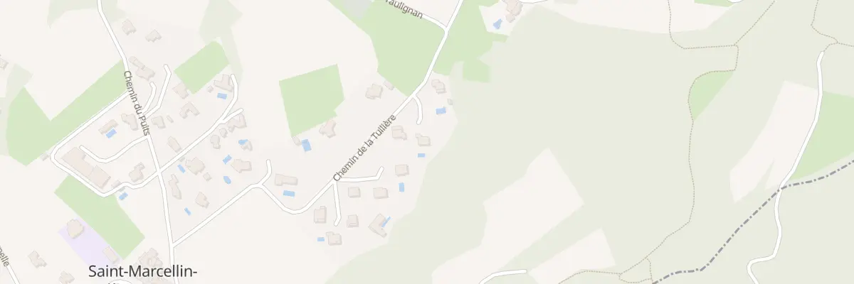 Plan du 226 Che de la Tuilière à Saint-Marcellin-lès-Vaison