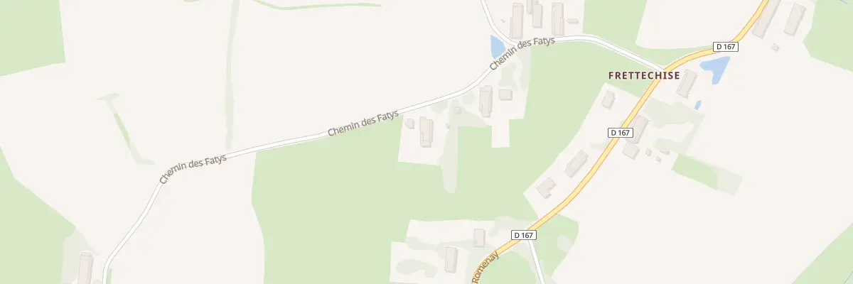 Plan du 277 Chem des Fatys à La Chapelle-Thècle