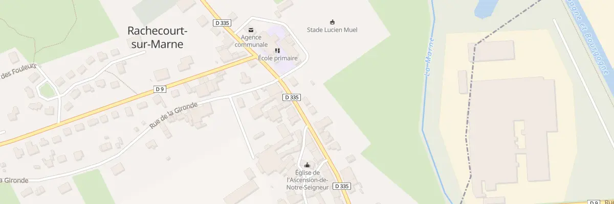 Plan du 71 Av de Belgique à Rachecourt-sur-Marne