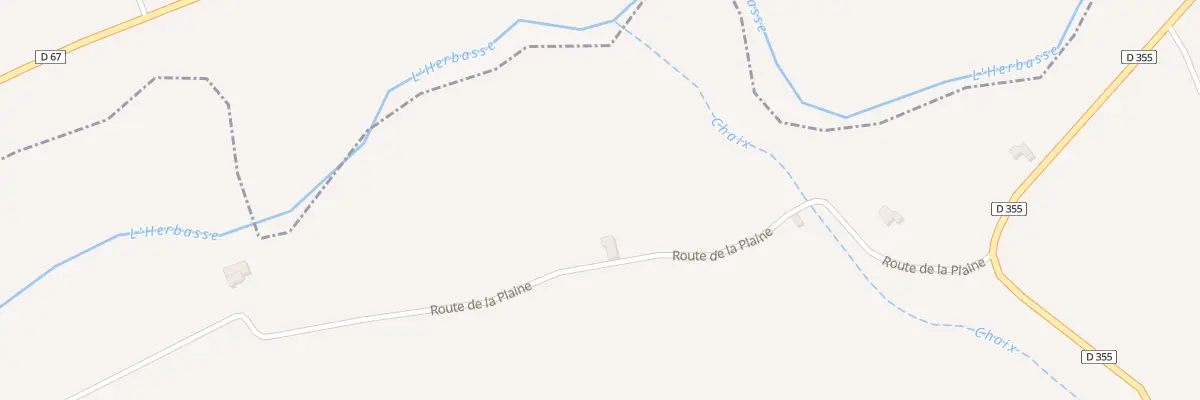 Plan du 875 Rte de la Plaine à Saint-Laurent-d’Onay