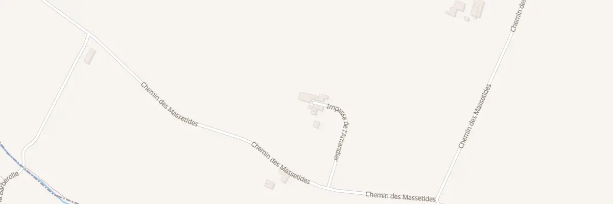 Plan du 190 Imp des Massetides à Bésayes