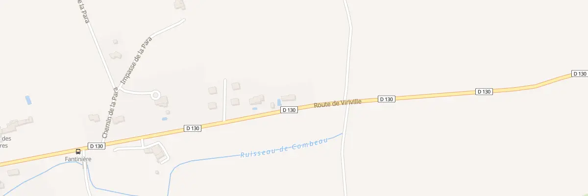 Plan du 1231 Rte de Viriville à Marcollin