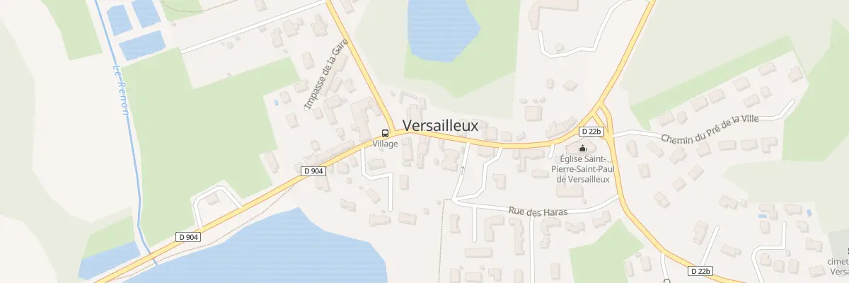 Plan du 30 Rue Principale à Versailleux