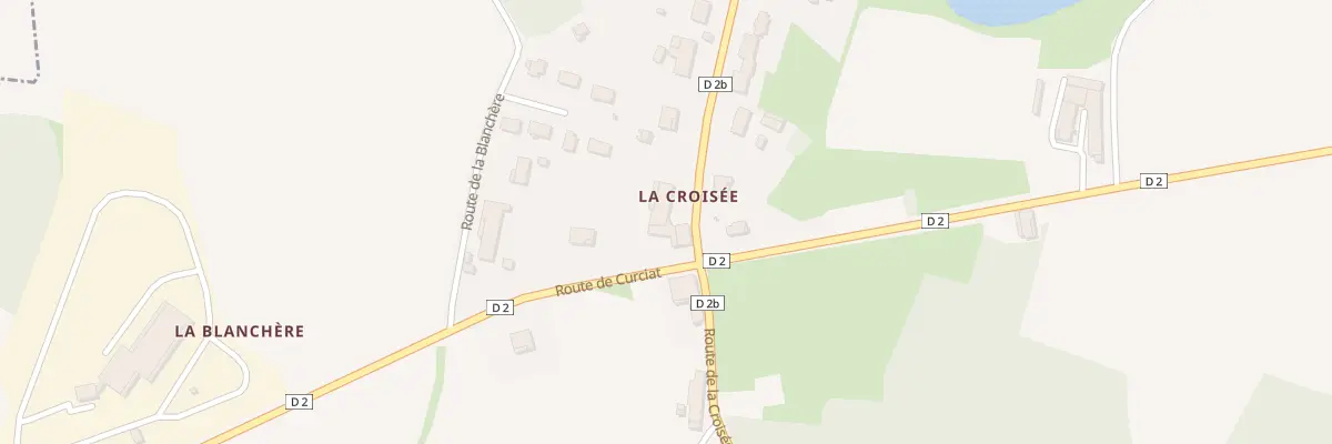 Plan du 23 Rte de Vernoux à Courtes