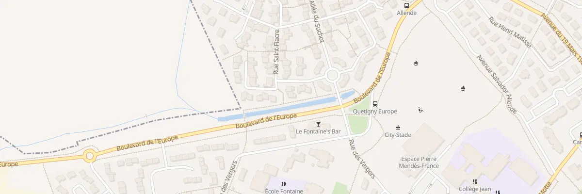 Plan du 7 Rue Saint Fiacre à Quetigny