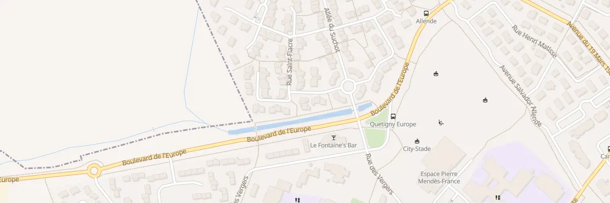 Plan du 5 Rue Saint Fiacre à Quetigny