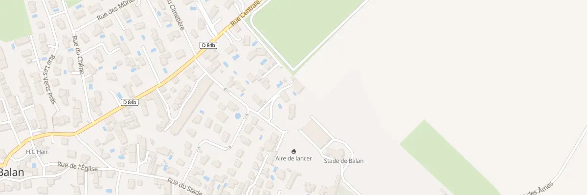 Plan du 138 Rue de la Chapelière à Balan