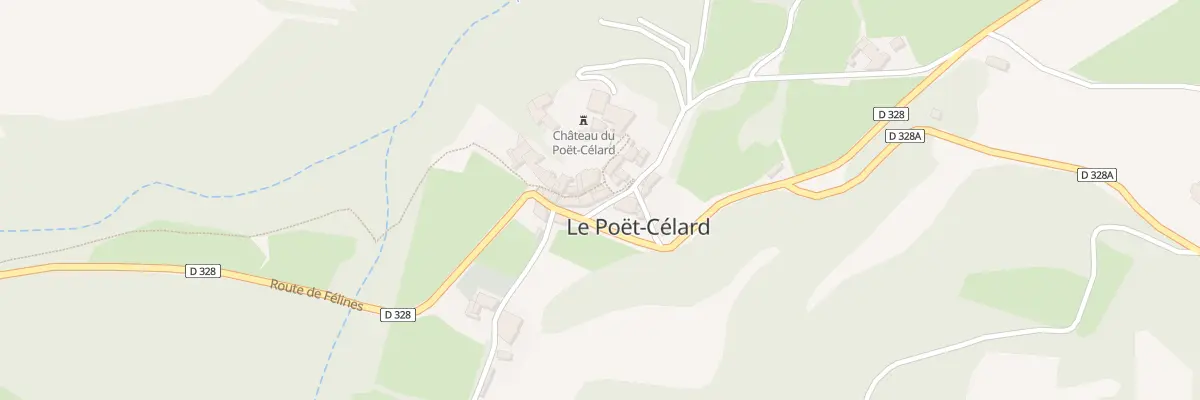 Plan du 5006 Le Village au Poët-Célard