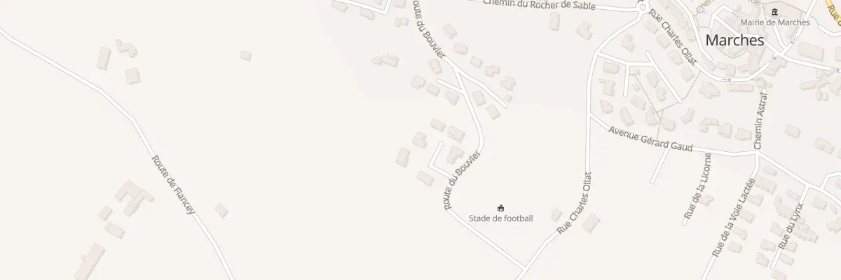 Plan du 5 Tra du Soleil à Marches