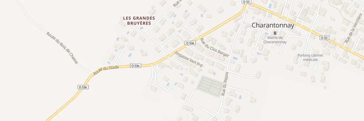 Plan du 18 Imp Vert Pré à Charantonnay