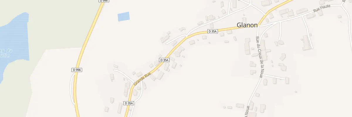 Plan du 5038 Gr Grande Rue à Glanon
