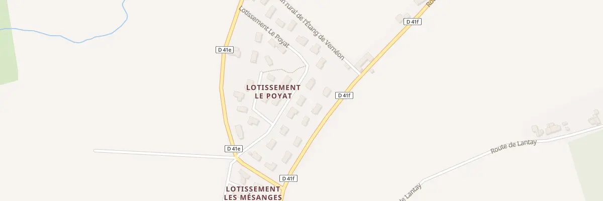 Plan du 31 Lot le Poyat à Villeneuve-de-Marc
