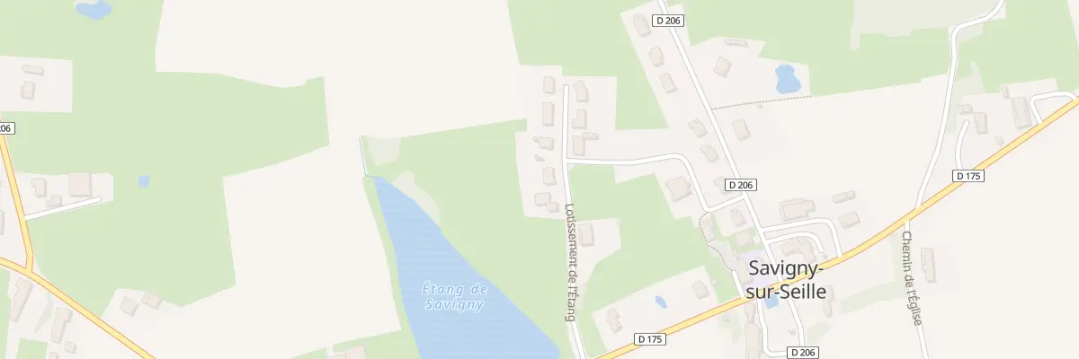 Plan du 2 Lot de l’Etang à Savigny-sur-Seille