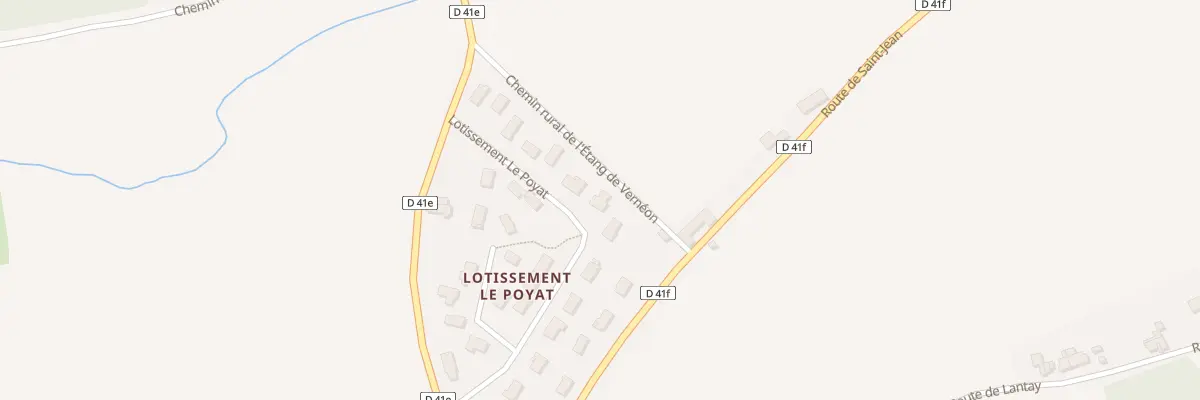 Plan du 13 Lot le Poyat à Villeneuve-de-Marc