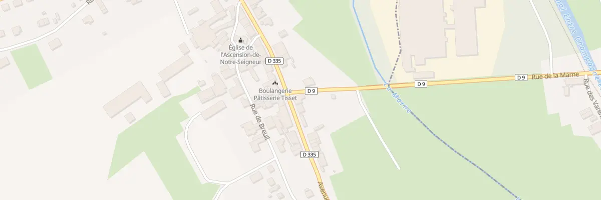 Plan du 2 Av de la Marne à Rachecourt-sur-Marne