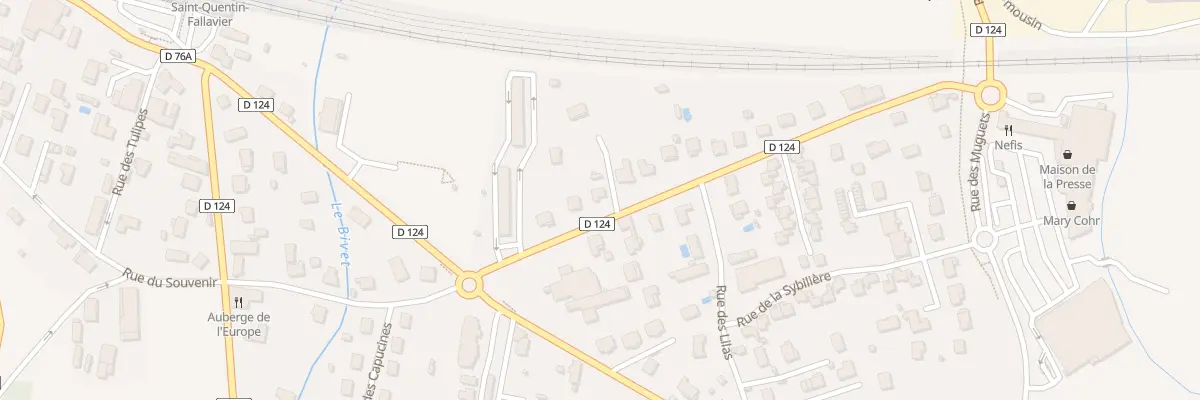 Plan du 115 Rue des Salvias à Saint-Quentin-Fallavier