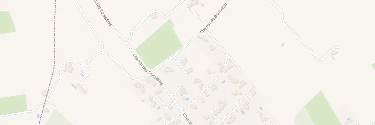Plan du 423 Che de Bramefan à Mazan