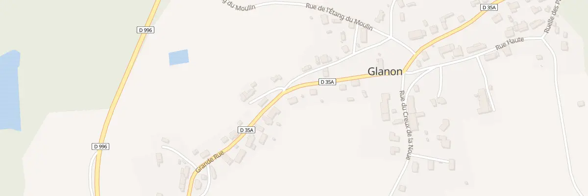 Plan du 18B Gr Grande Rue à Glanon
