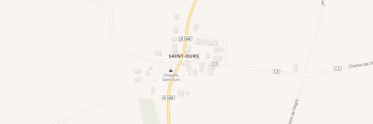 Plan du 5 Saint Ours à Janneyrias
