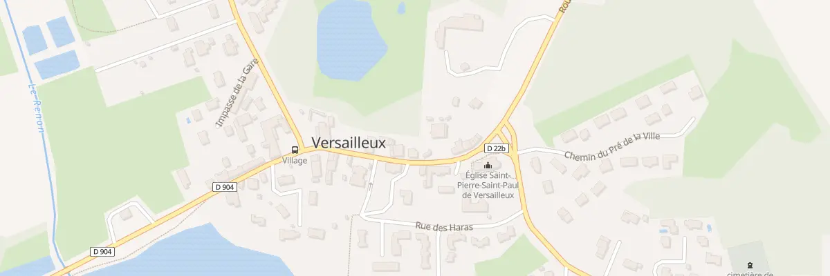 Plan du 5050 Le Village à Versailleux
