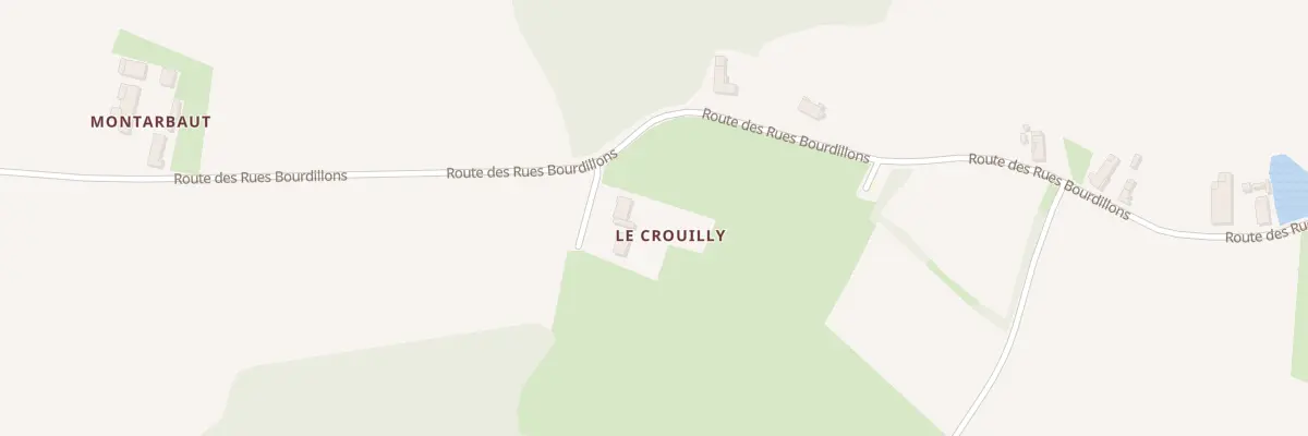 Plan du 1 Imp du Crouilly à Diconne