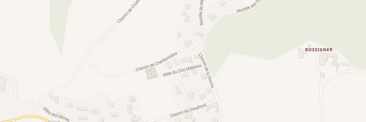 Plan du 30 All du Clos Maleissa à Royas