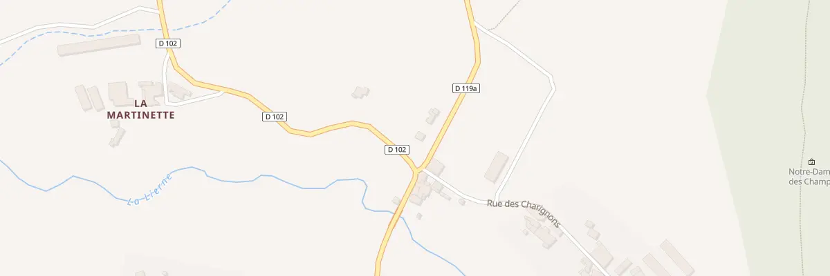 Plan du 35 Rte de la Chapelle St Pierre à Peyrus