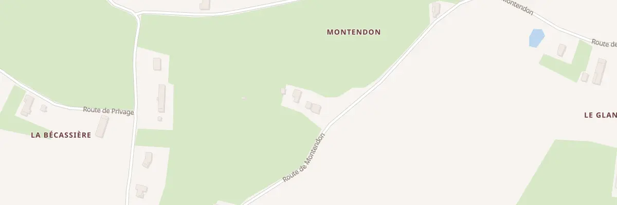 Plan du 590 Rte de Montendon à Saint-Julien-sur-Reyssouze