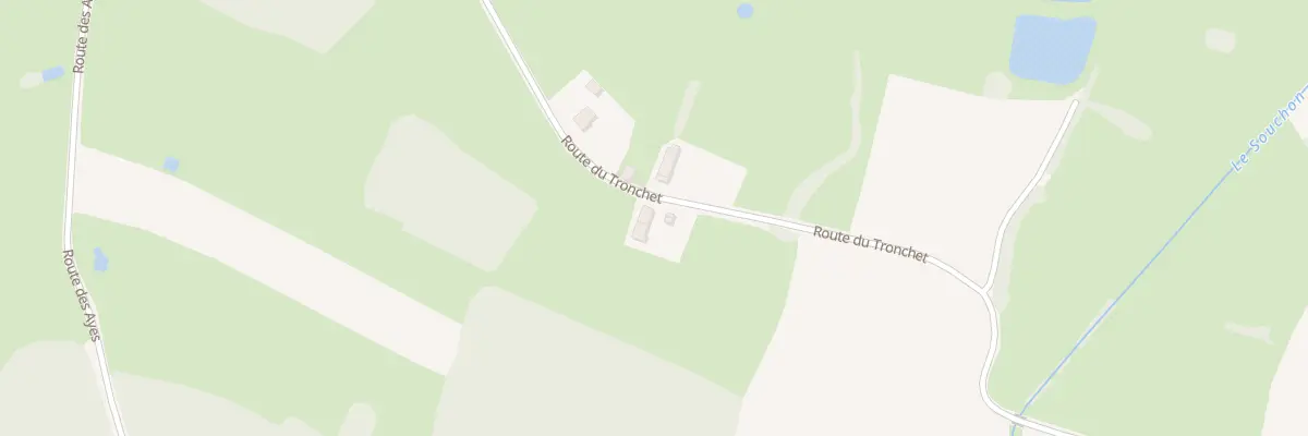 Plan du 799 Rte du Tronchet à Vernoux